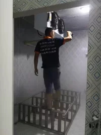 食堂双温库安装